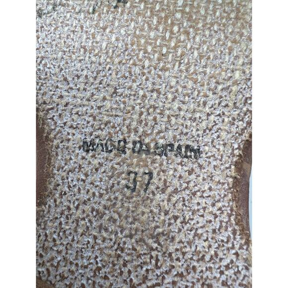 Free People Royale Cut-Out Corduroy Flats in Tan EU 37 - Picture 9 of 9